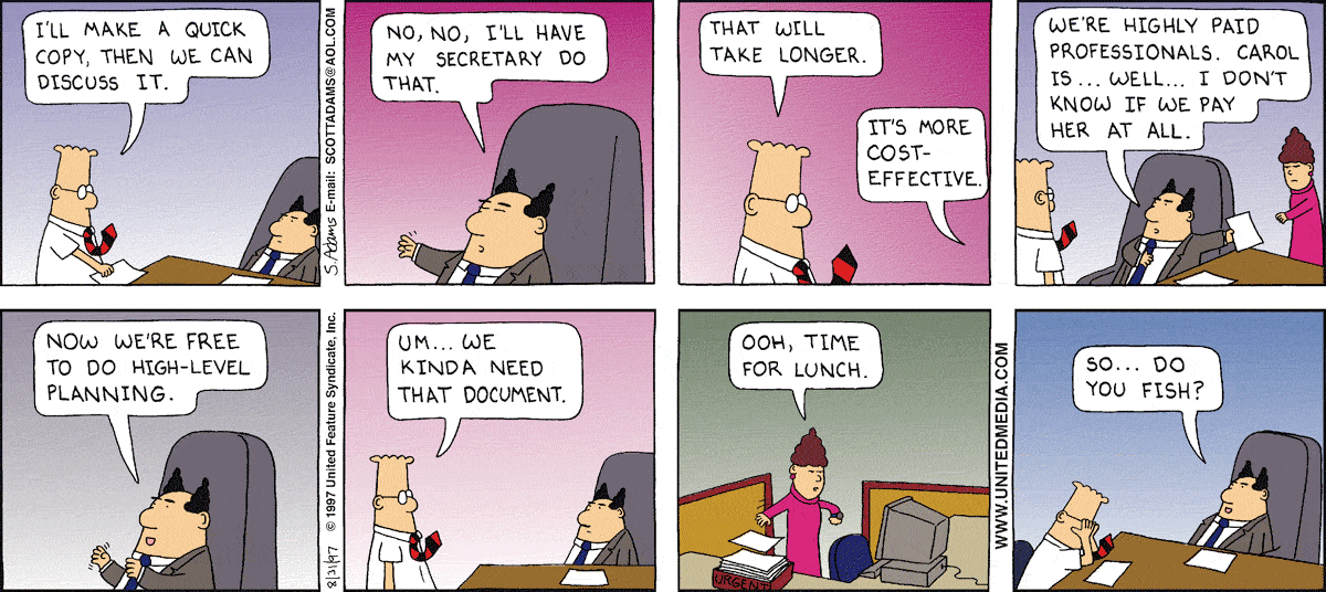 Dilbert Cartoon